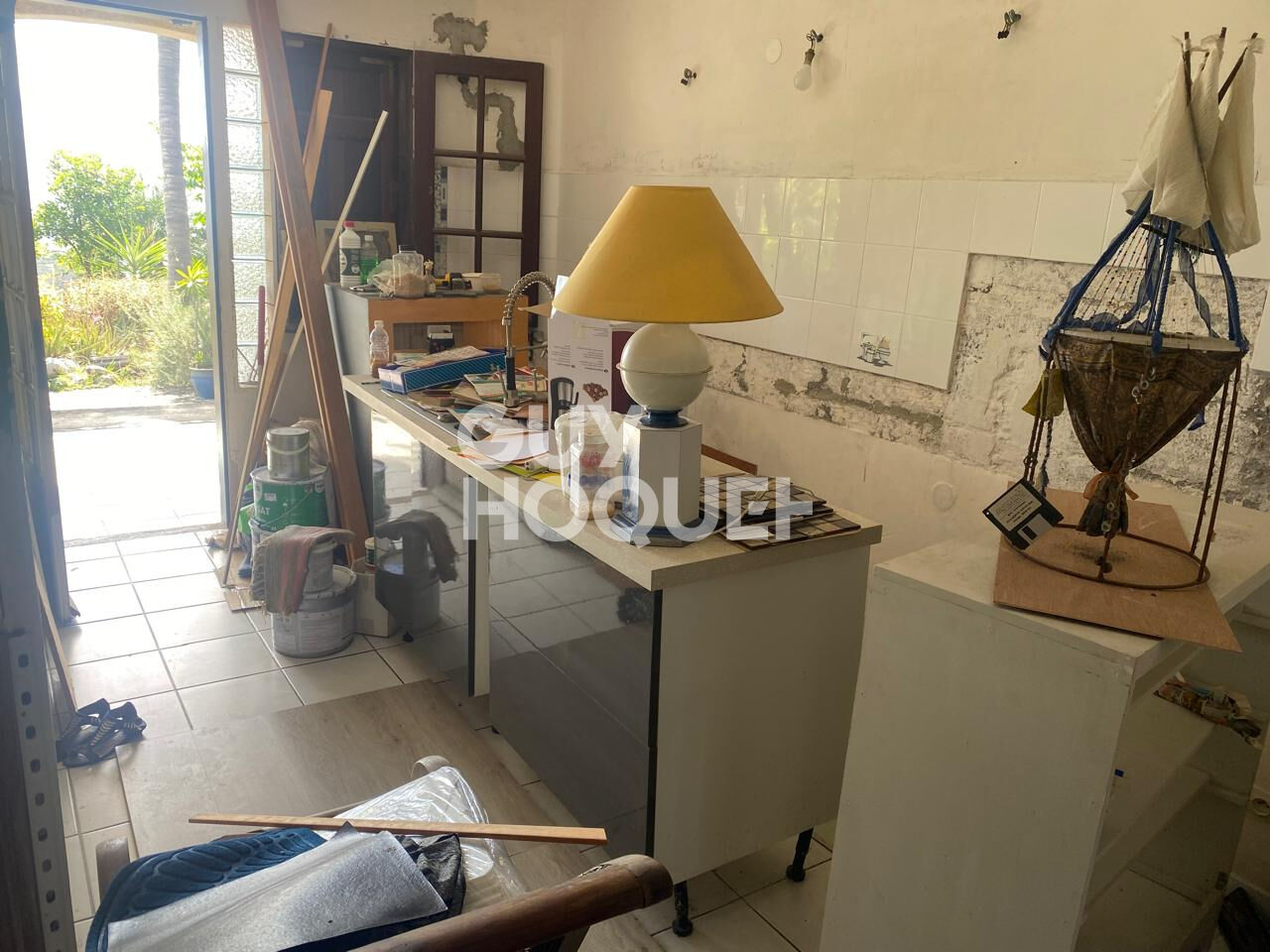 Havre de paix à mi-pente à La Possession, avec vue exceptionnelle sur le port et l'océan