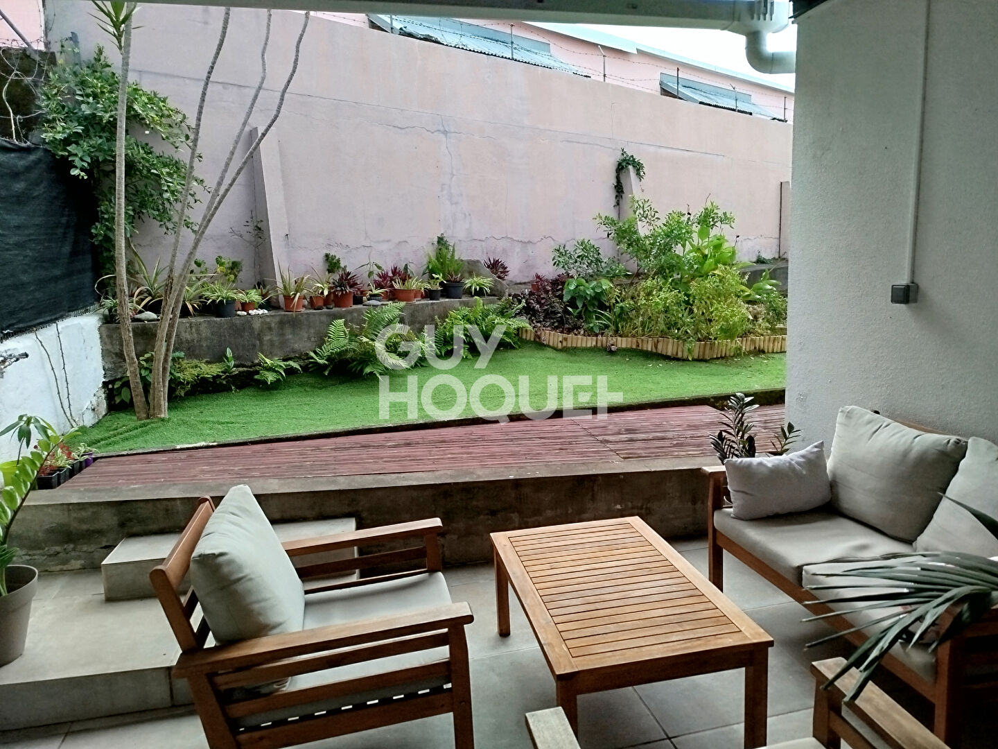 Appartement Saint Benoit 3 pièce(s) 50.46 m2 avec jardin