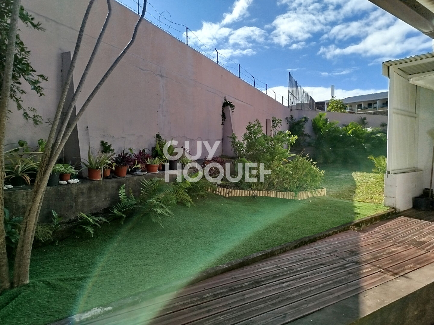 Appartement Saint Benoit 3 pièce(s) 50.46 m2 avec jardin