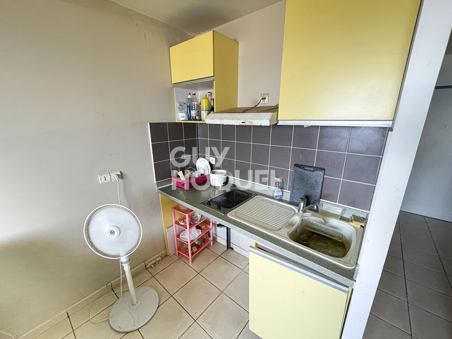 Bellepierre -Studio 31 m² avec varangue, vue mer et piscine