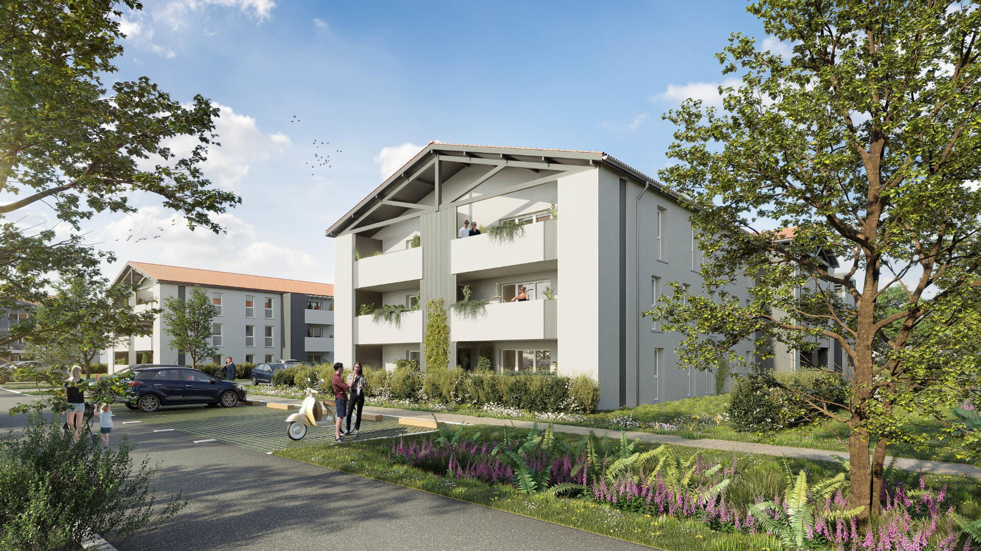 A Vendre Appartement 2 pièces à Saint Vincent de Tyrosse avec balcon