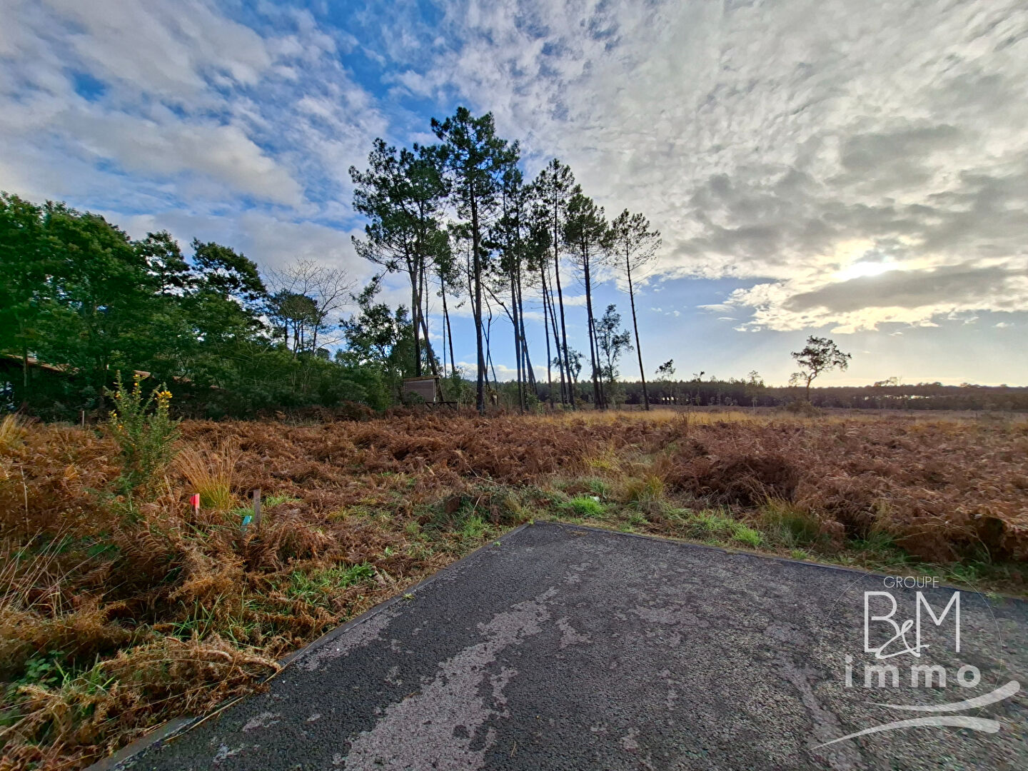A vendre, terrain à MOLIETS bourg