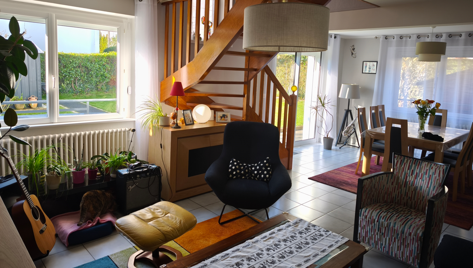 Photo QUIMPER Magnifique maison de ville, beaux volumes image 2/6