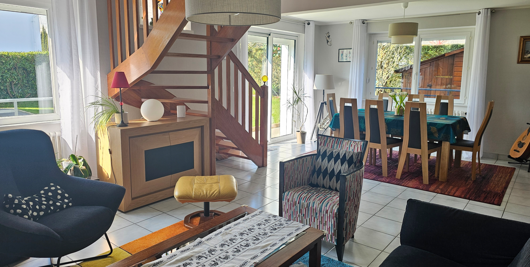 Photo QUIMPER Magnifique maison de ville, beaux volumes image 5/6