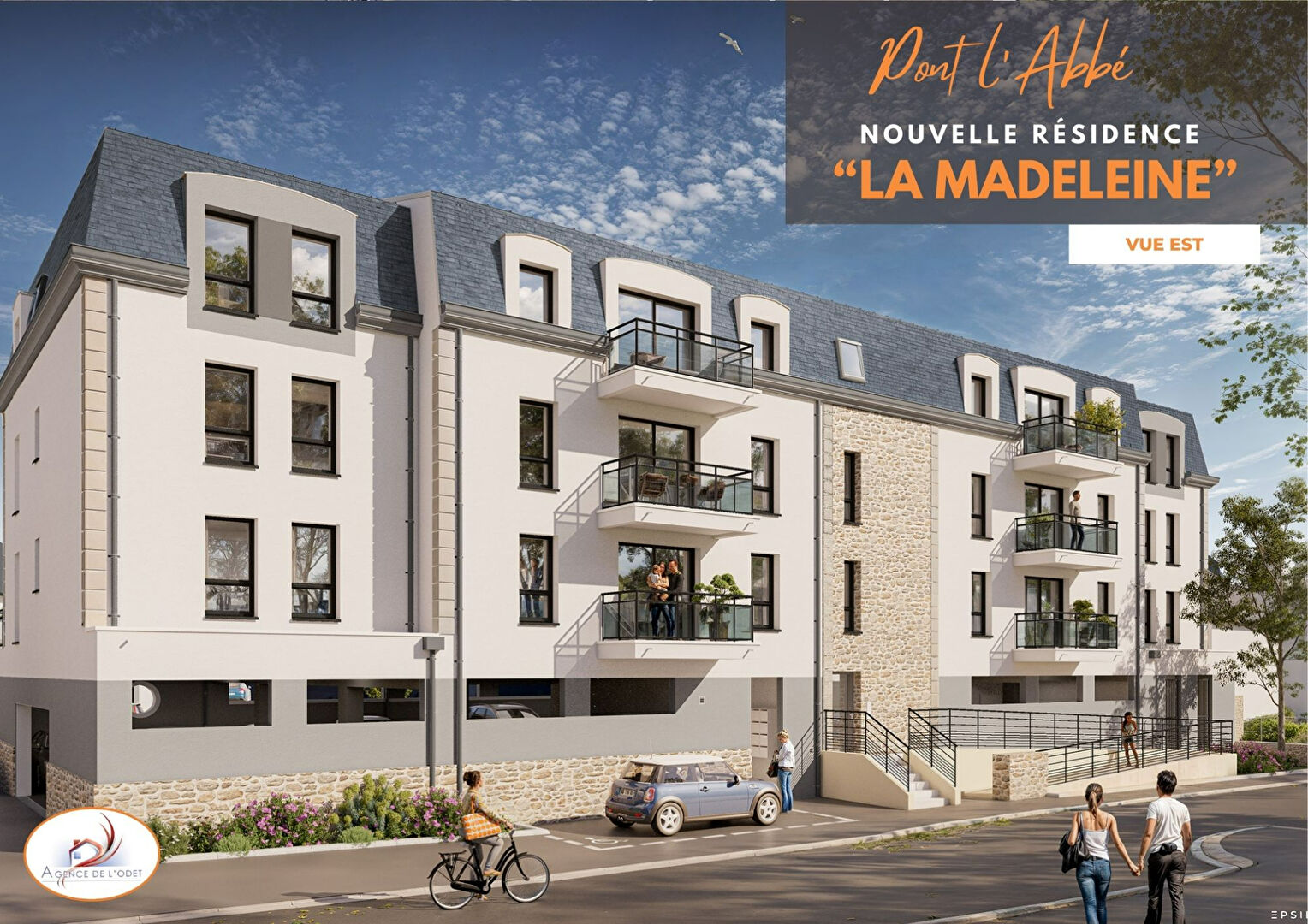 Photo T3 neuf au coeur de Pont-l'Abbé image 3/6