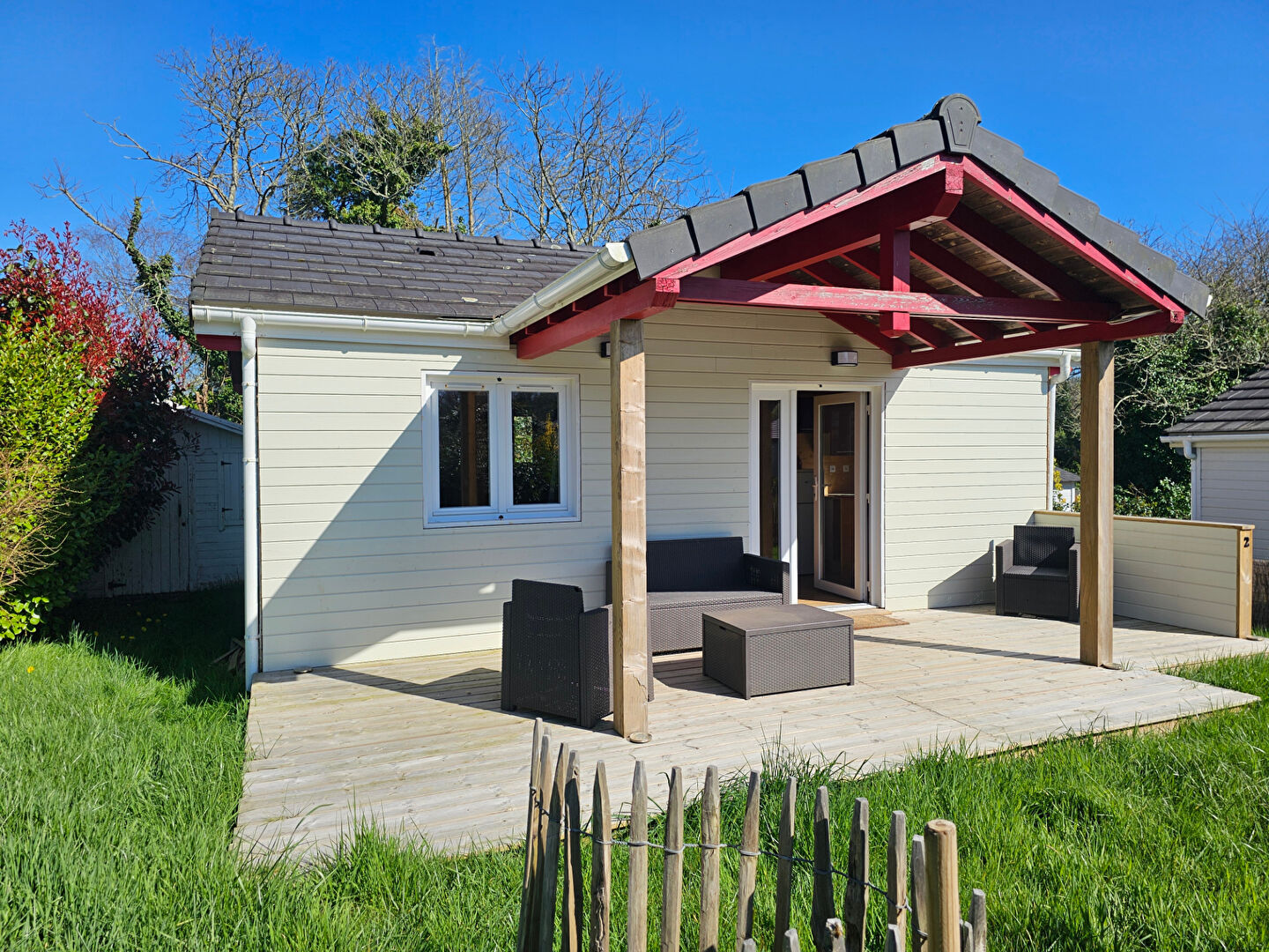 PONT L'ABBE Domaine de Coat Mor CHALET de 33 m²