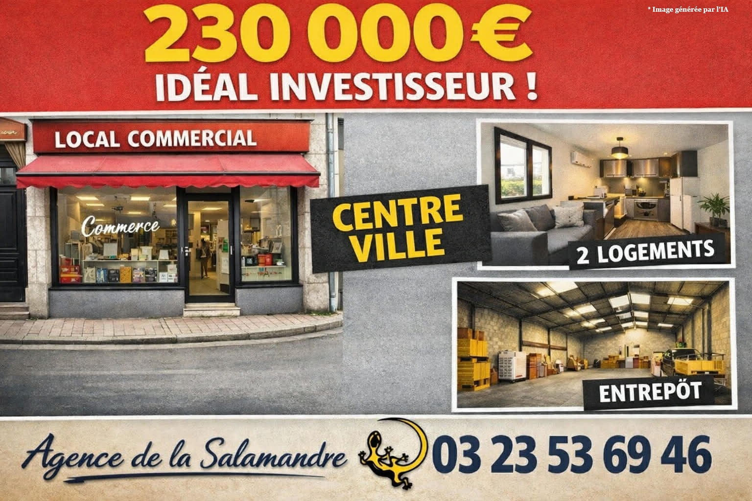 Agence immobilière de Agence de la Salamandre