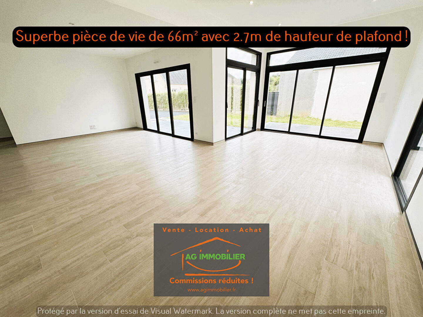 Photo La Meziere Rare à la vente maison neuve en frais réduits de notaire de 162m² habitables sur 560m² de terrain ouest ! image 4/6