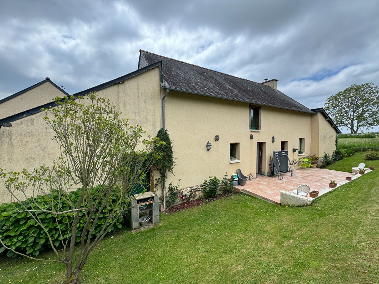 Photo Pacé, longère non mitoyenne de 183m² sur 1200m² de terrain au calme avec logement indépendant louable ! image 6/6