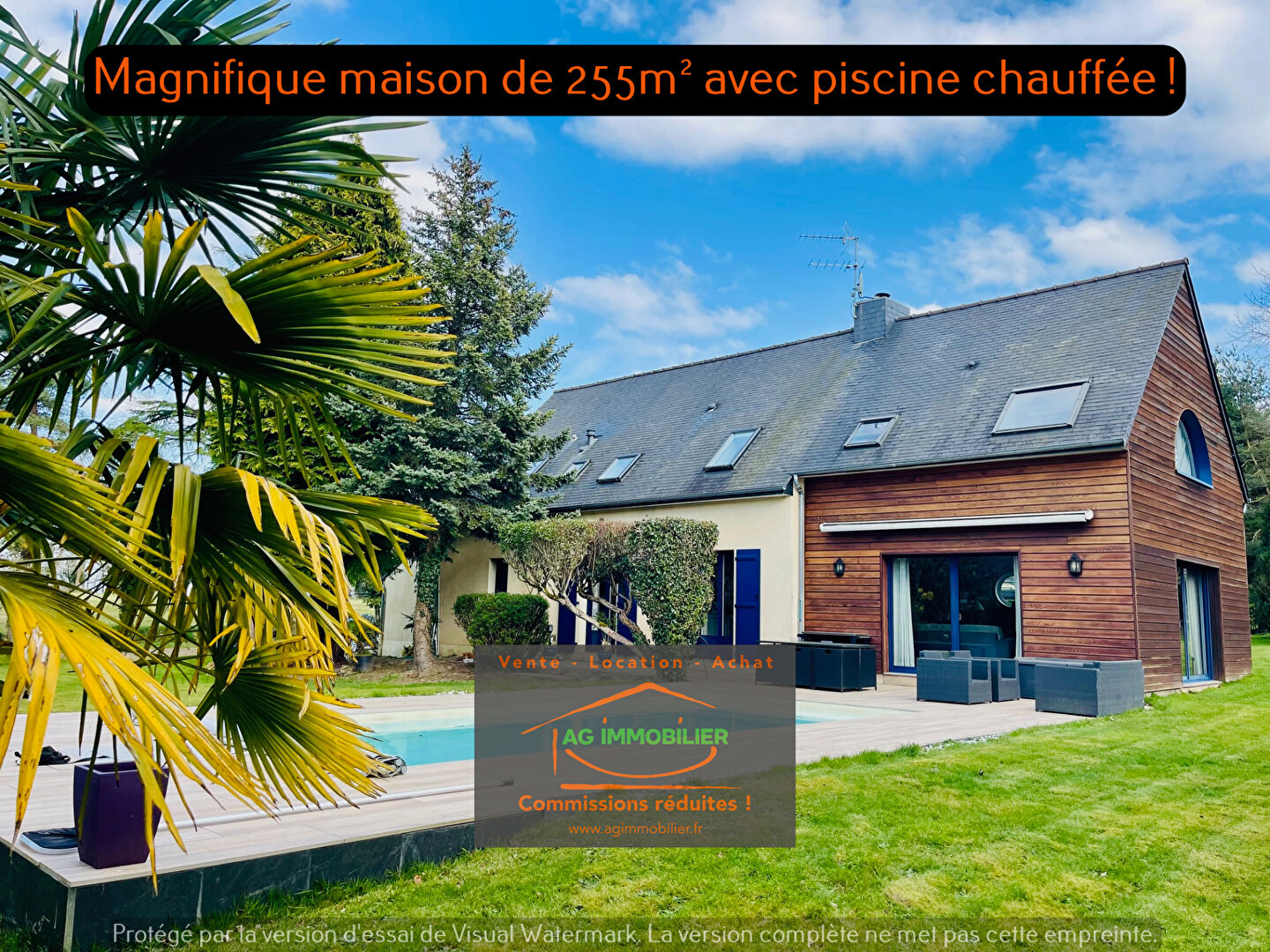 Agence immobilière de AG IMMO - AG IMMOBILIER-COMMISSIONS REDUITES