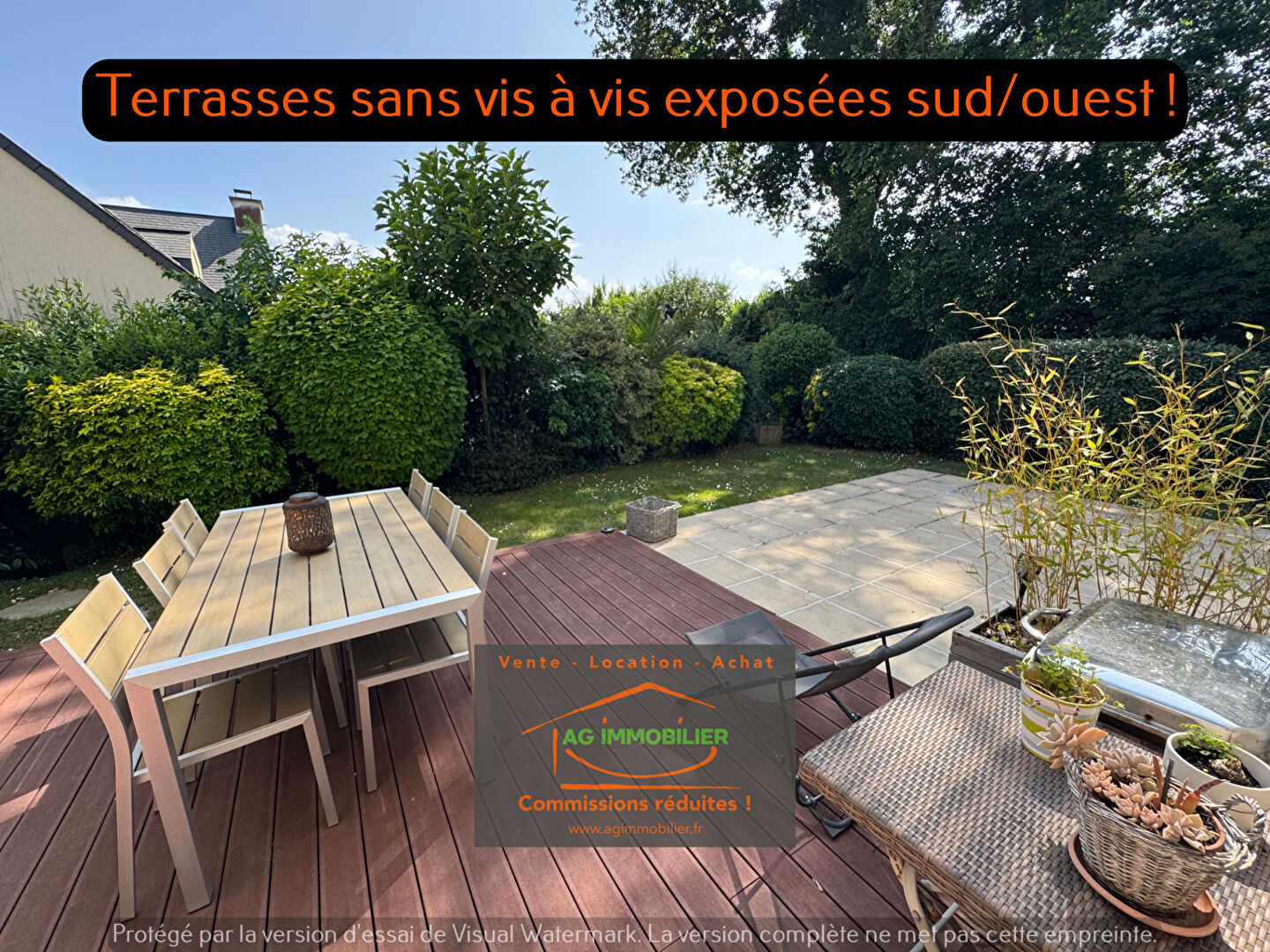 Photo Saint Gregoire Dans le très recherché quartier de la ricoquais, venez découvrir cette maison de 185m² sur 640m² de terrain sud/ouest ! image 4/6