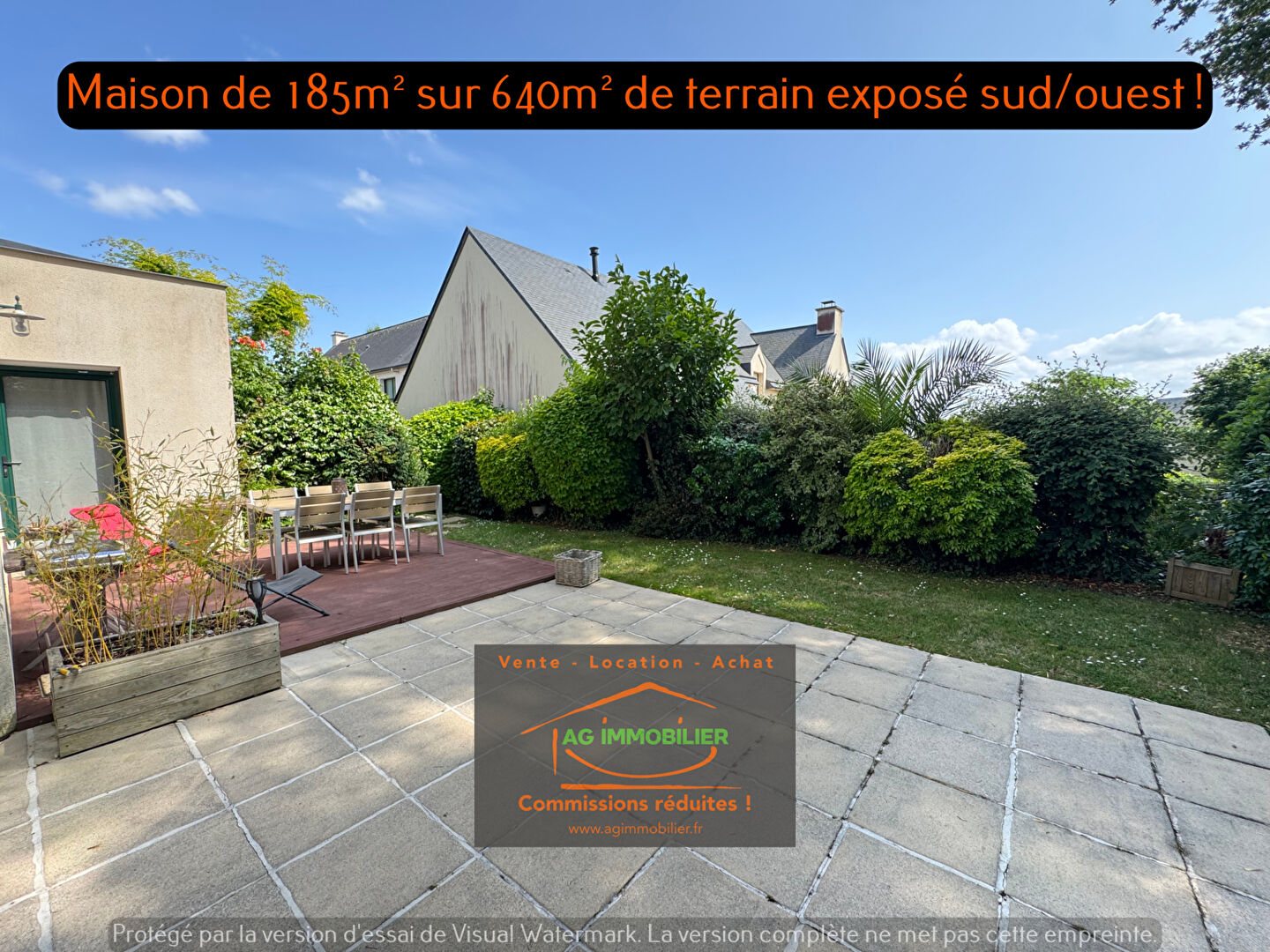 Photo Saint Gregoire Dans le très recherché quartier de la ricoquais, venez découvrir cette maison de 185m² sur 640m² de terrain sud/ouest ! image 5/6