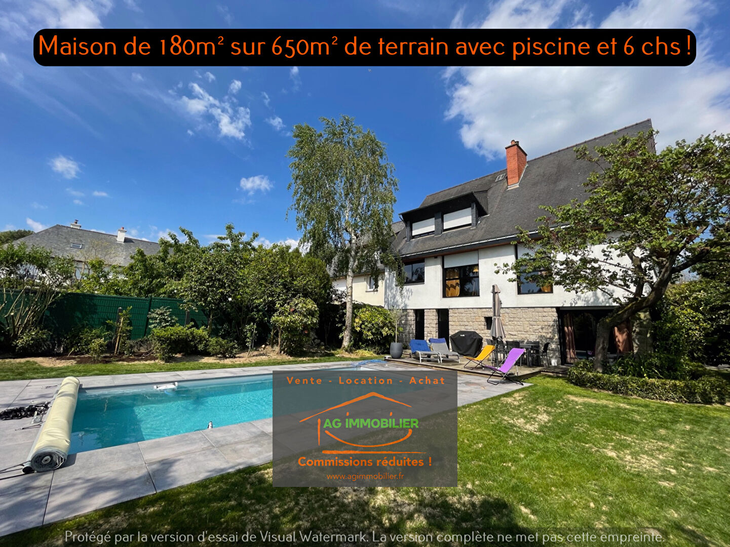 Agence immobilière de AG IMMO - AG IMMOBILIER-COMMISSIONS REDUITES