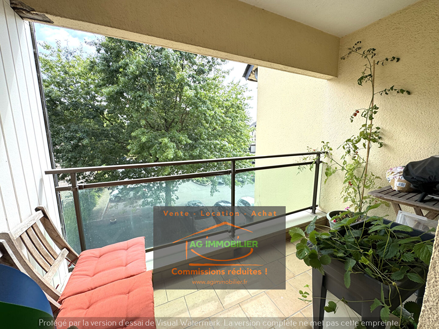 PACE  Centre : Appartement T4 de 81.52 m2 + balcon + garage fermé