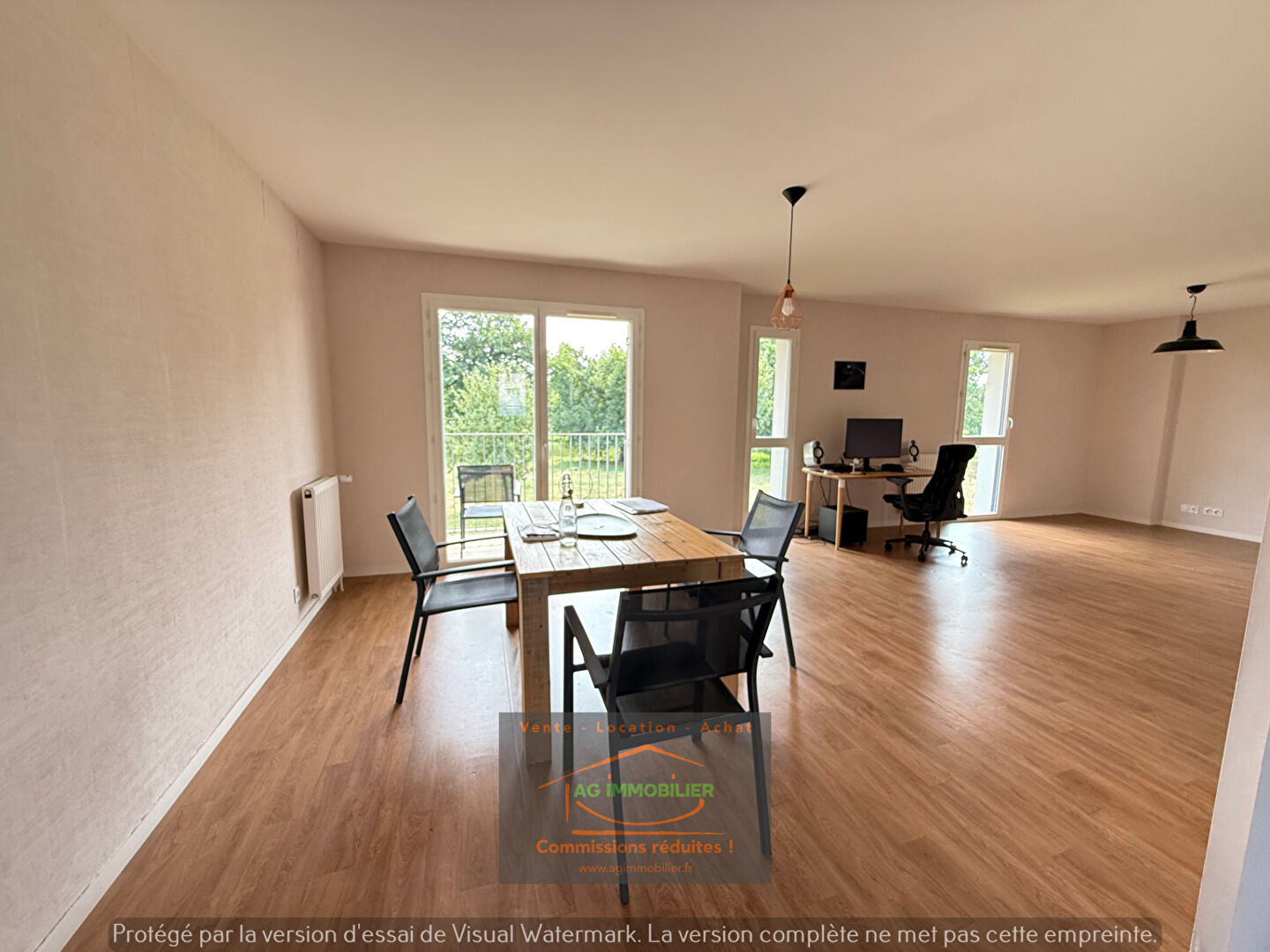 Photo Appartement Breteil - 3 pièces 64 m2 - balcon sud - cellier - 2 places de parkings image 3/6