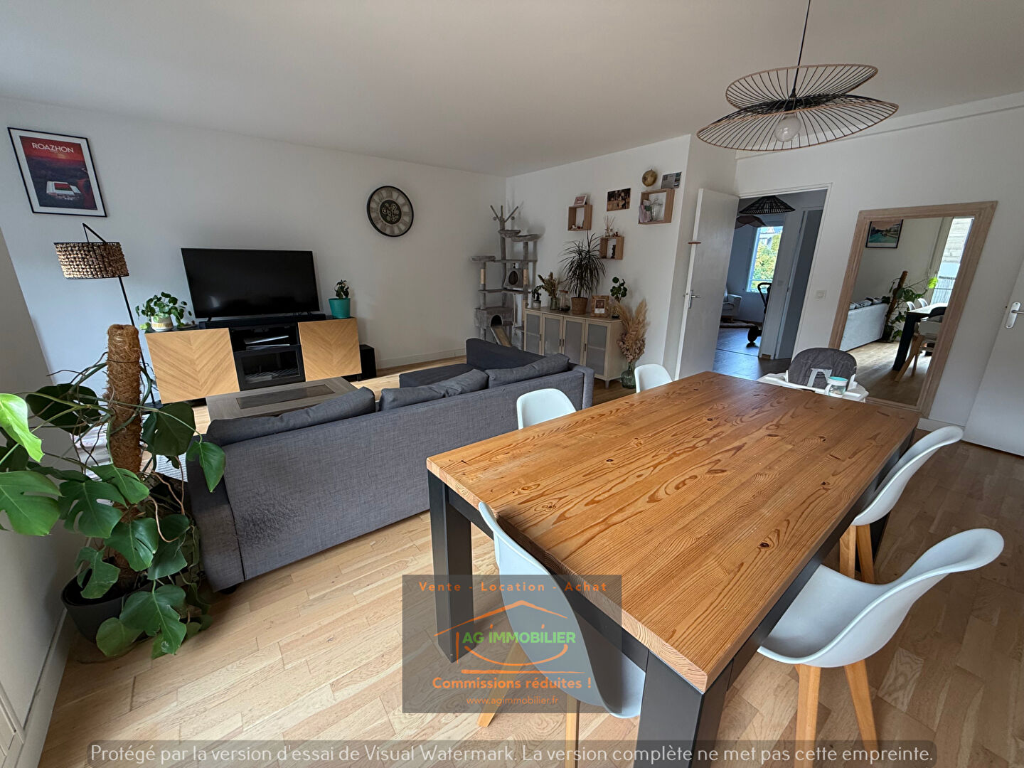 Photo Appartement  4 pièces 81 m2 - 2 chambres - balcon, garage et place de parking image 4/6