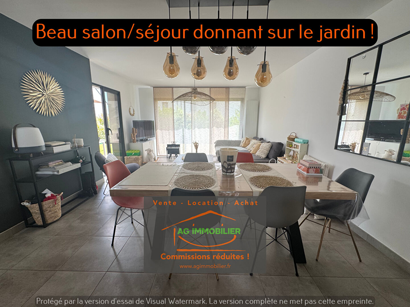 Photo Montgermont récente de 100 m2 avec 3 chs possibilité 4 sur 240m² de terrain plein sud avec garage ! image 5/6