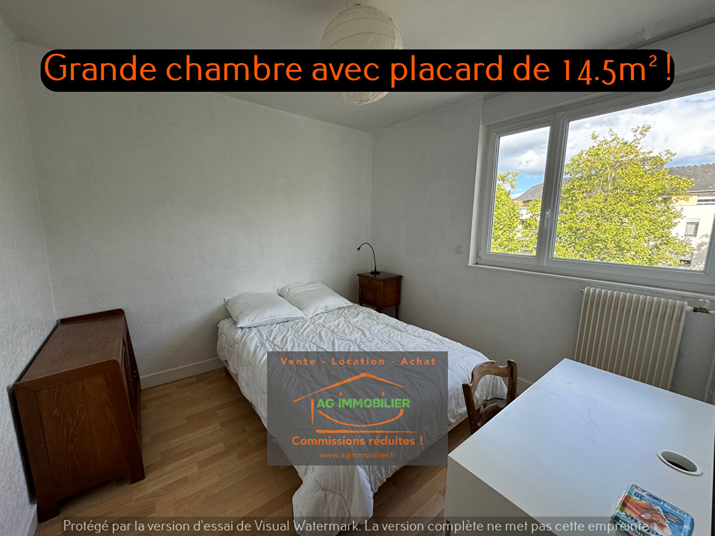 Photo Rennes T5/T6 de 92 m2 avec balcon sud, loggia, cave et parking ! image 4/6