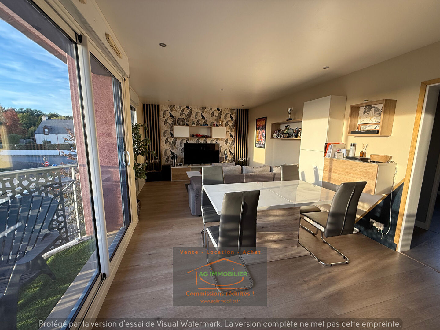 Photo Appartement Iffendic 3 pièces 62 m2 - Dernier étage - Balcon - Garage fermé image 5/6