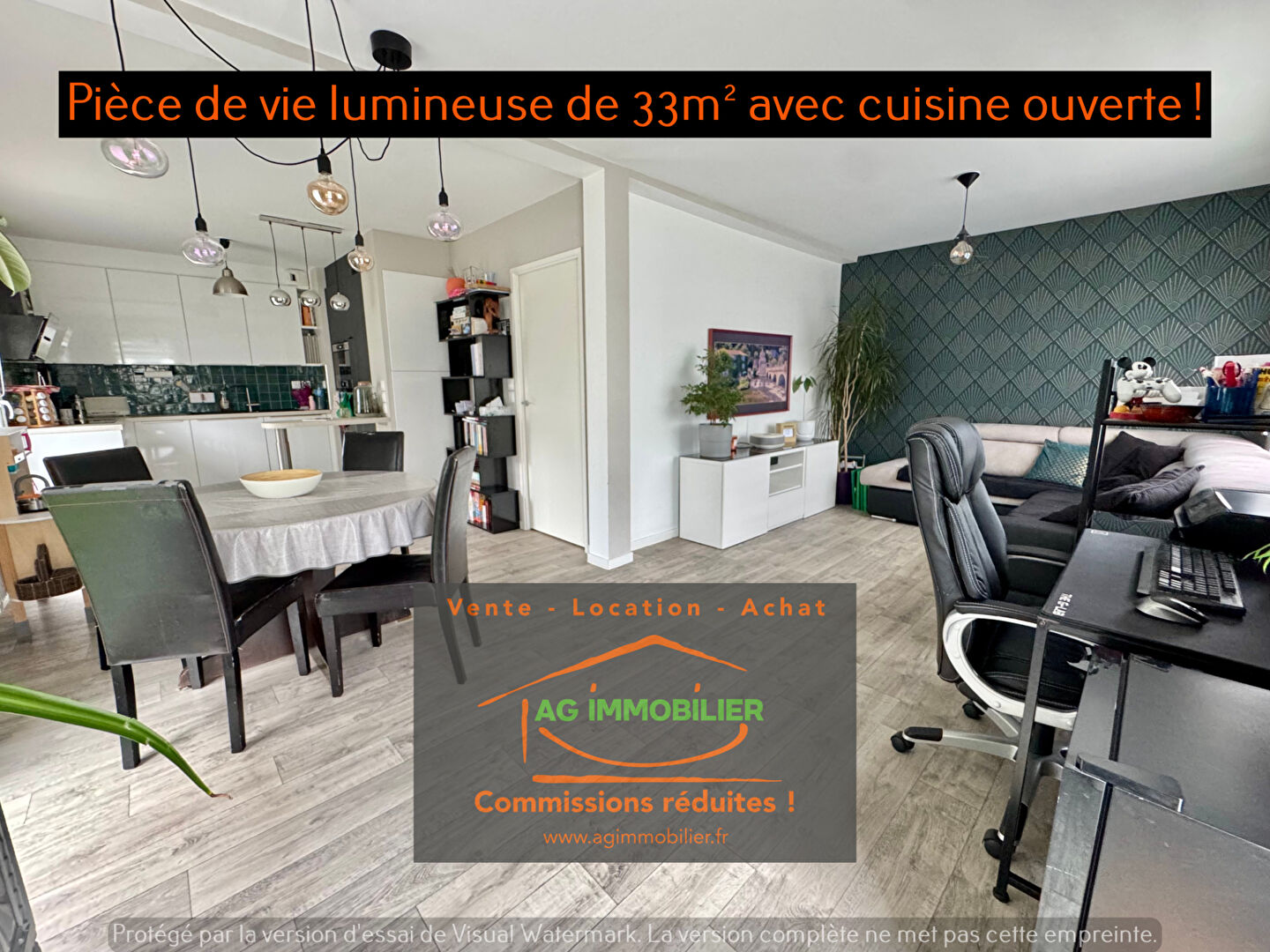 Photo Montgermont Maison (2021) de 90m² sur 270m² de terrain plein sud ! image 2/6