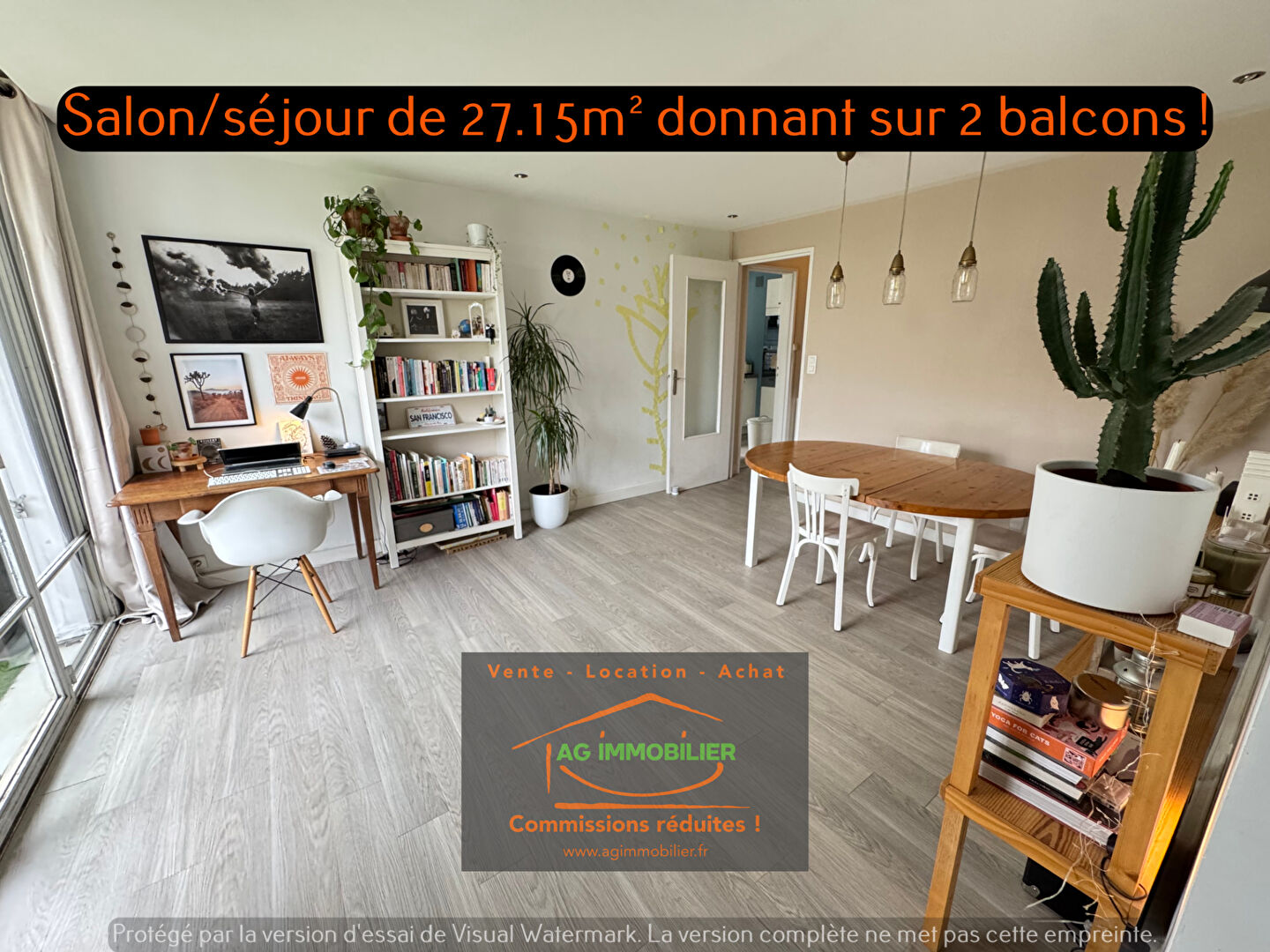 Photo Rennes Bourg l'évêque T3 de 71 m2 avec terrasse de 13m², parking privatif et cave ! image 5/6