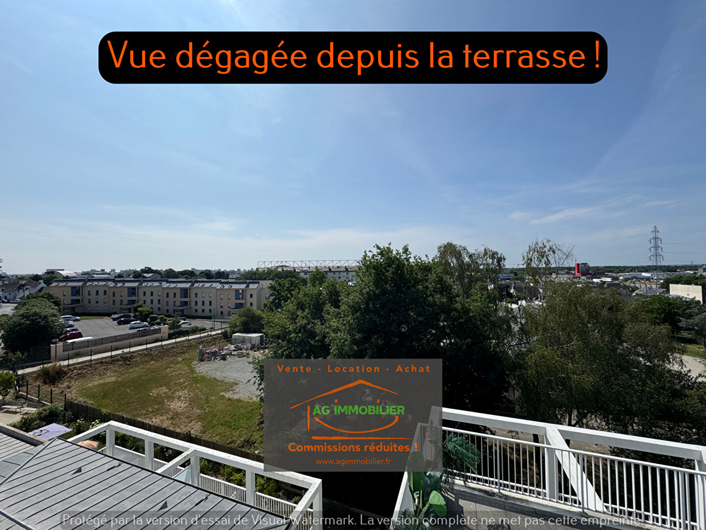 Photo Rennes Quartier Rennes/Lorient T3 de 70.21m2 avec terrasse de 18m² (2021) dans résidence avec ascenseur ! image 2/6