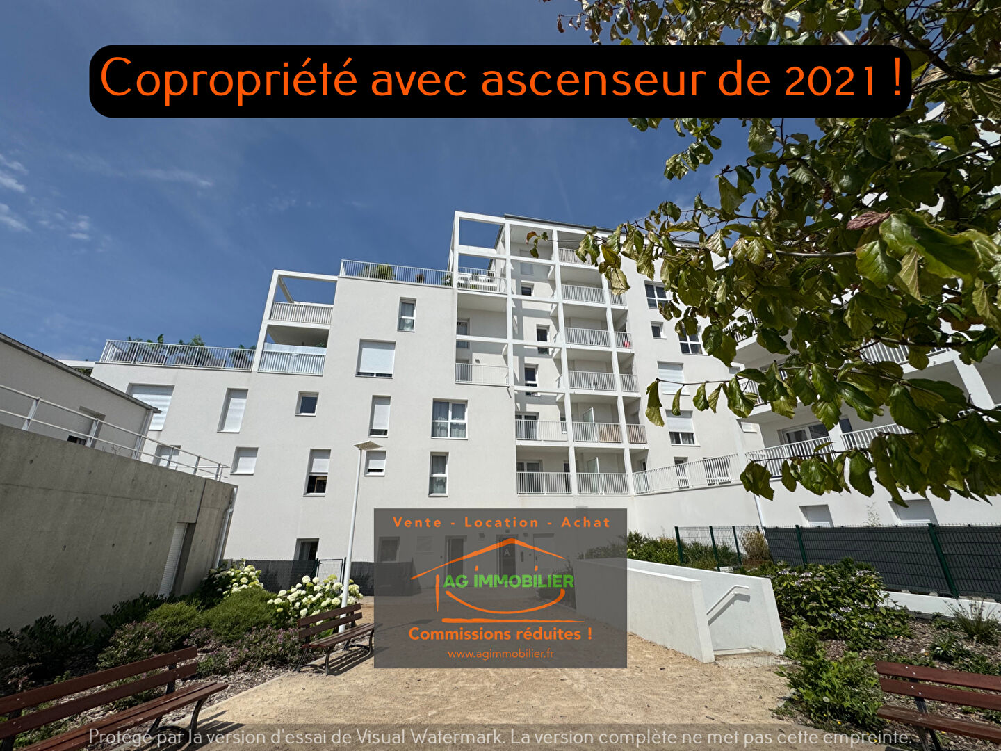 Photo Rennes Quartier Rennes/Lorient T3 de 70.21m2 avec terrasse de 18m² (2021) dans résidence avec ascenseur ! image 3/6