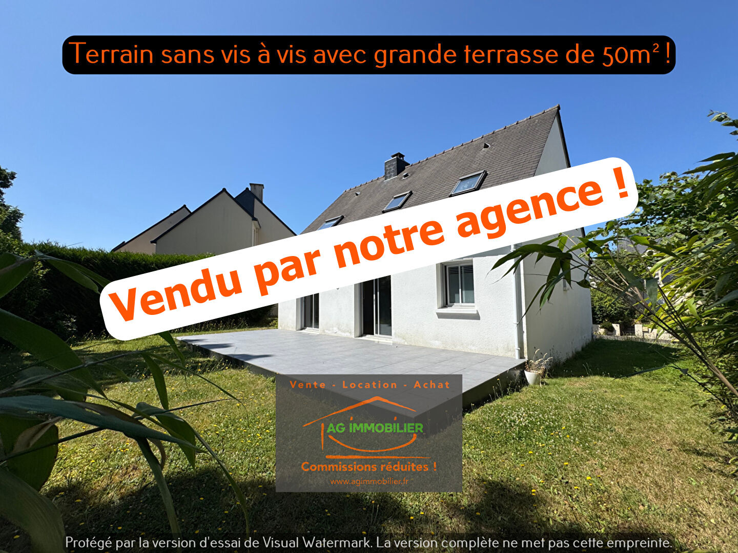 Pacé dans le quartier très recherché du bois de champagne, maison de 125m² avec ss-sol complet et 450m² de terrain !