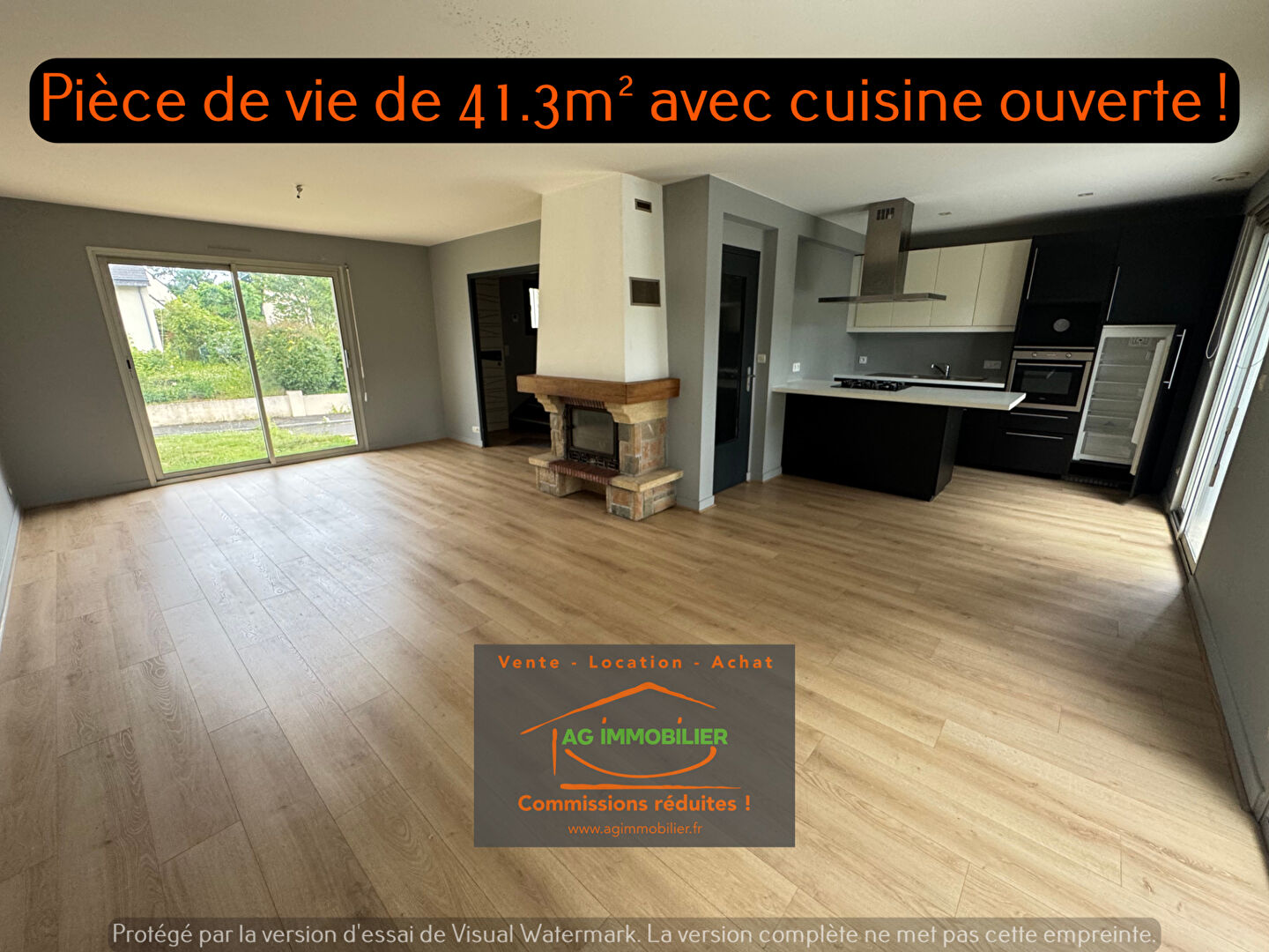 Photo Pacé dans le quartier très recherché du bois de champagne, maison de 125m² avec ss-sol complet et 450m² de terrain ! image 4/6