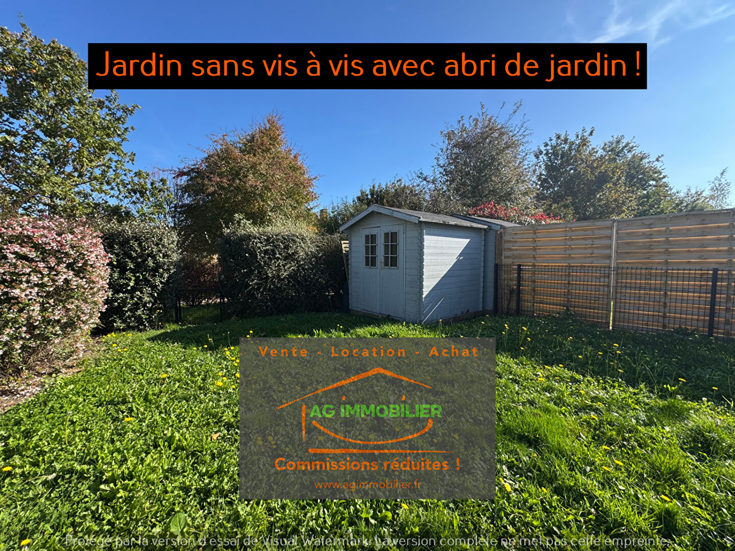 Photo Pace de 110 m2 (2012) sur 365m² de terrain avec garage, cellier, terrasses et abri de jardin ! image 3/6