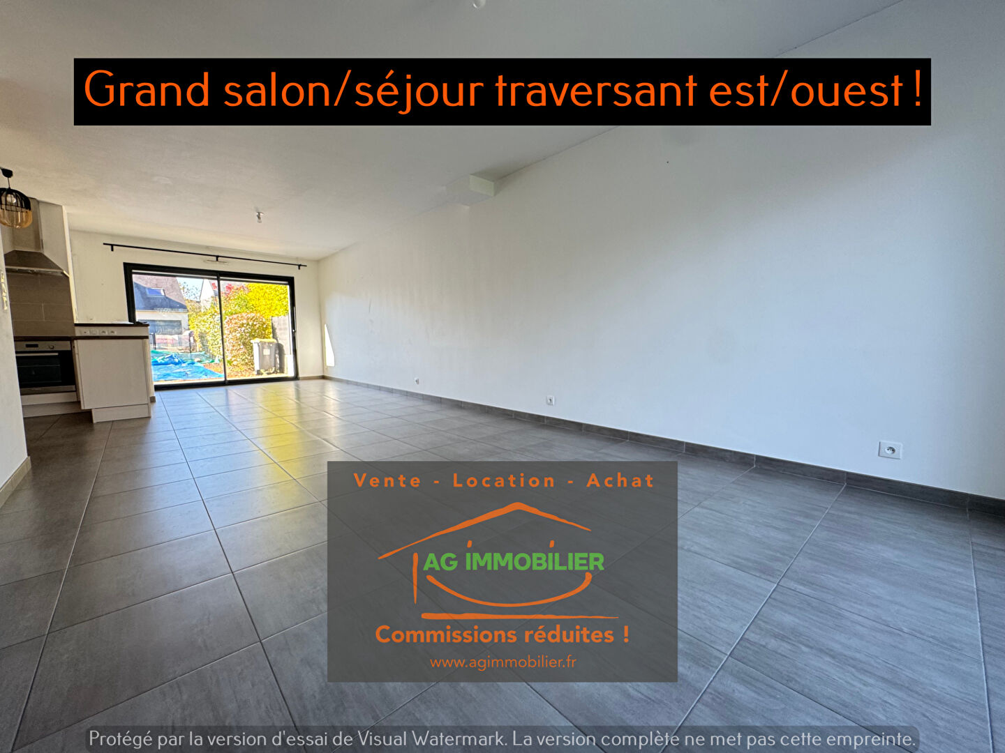 Photo Pace de 110 m2 (2012) sur 365m² de terrain avec garage, cellier, terrasses et abri de jardin ! image 4/6