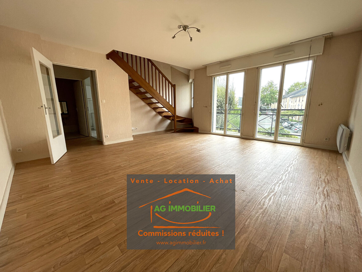 PACE - Centre - Appartement Type 3 pièce(s) 90 m2 au sol (75.4m² hab) + balcon et garage fermé