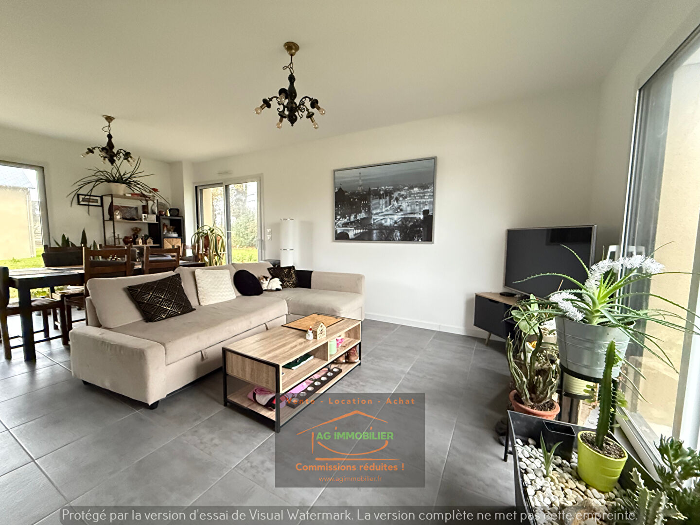 Photo Maison de fin 2022 - 100 m² habitables - 3 chambres - 440 m² de terrain image 3/6