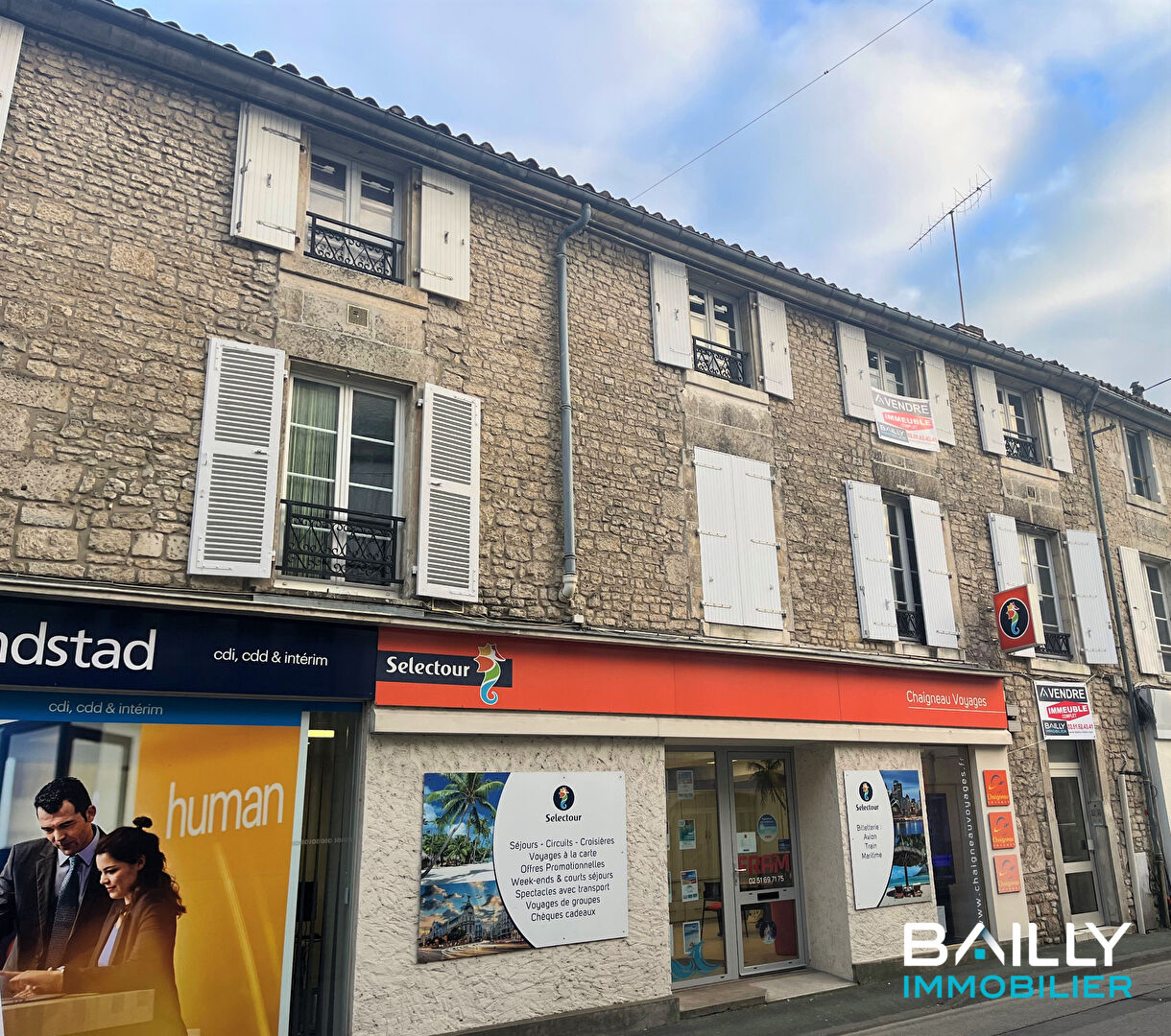 Immeuble Fontenay Le Comte 528 m2