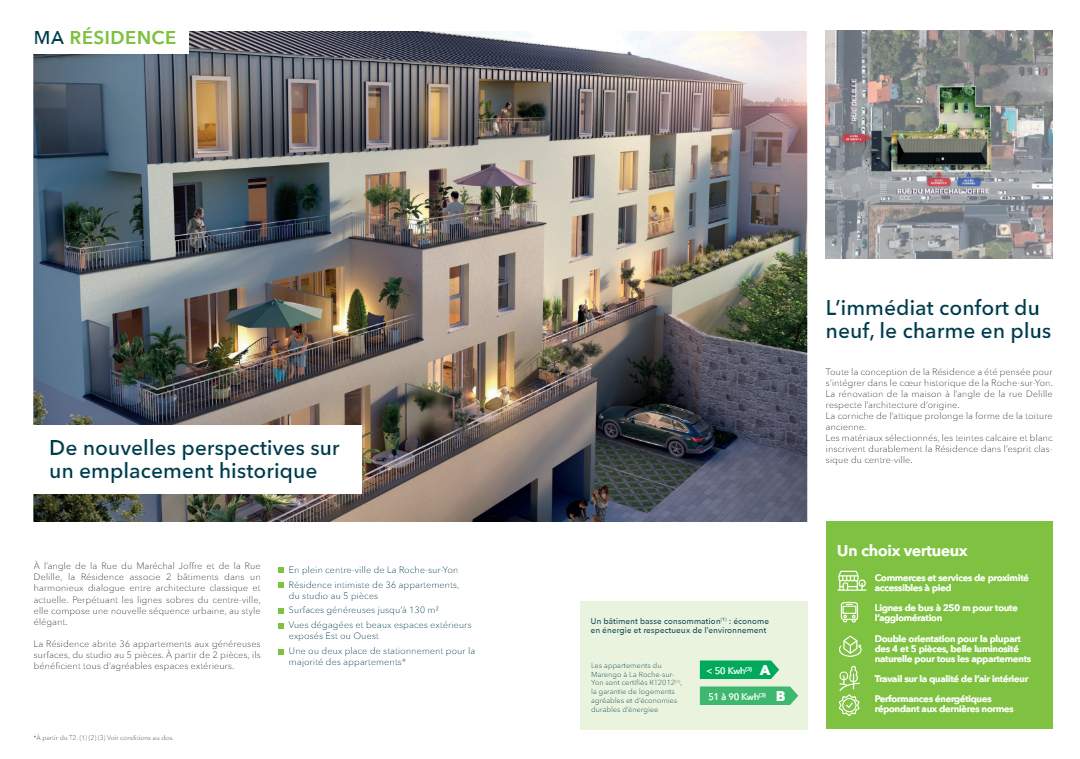 Photo Appartement La Roche Sur Yon 4 pièce(s) 83.30 m2 image 2/2