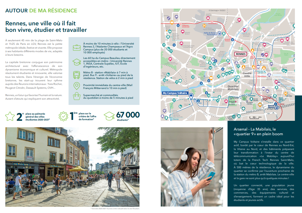 Photo Programme NEUF -  My Campus Voltaire - RENNES image 2/2