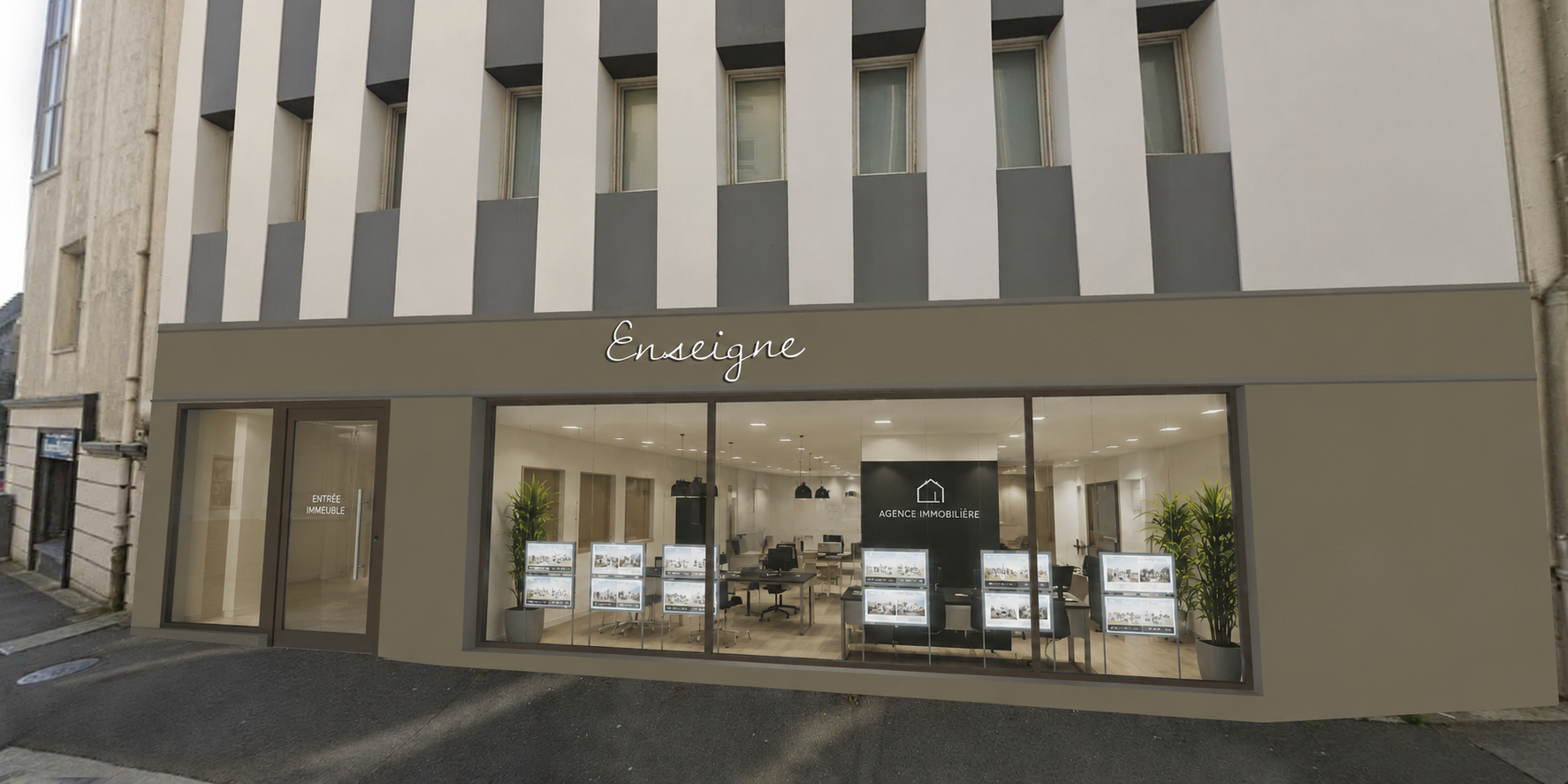 BUREAU BREST CENTRE VILLE PROCHE JAURES A VENDRE