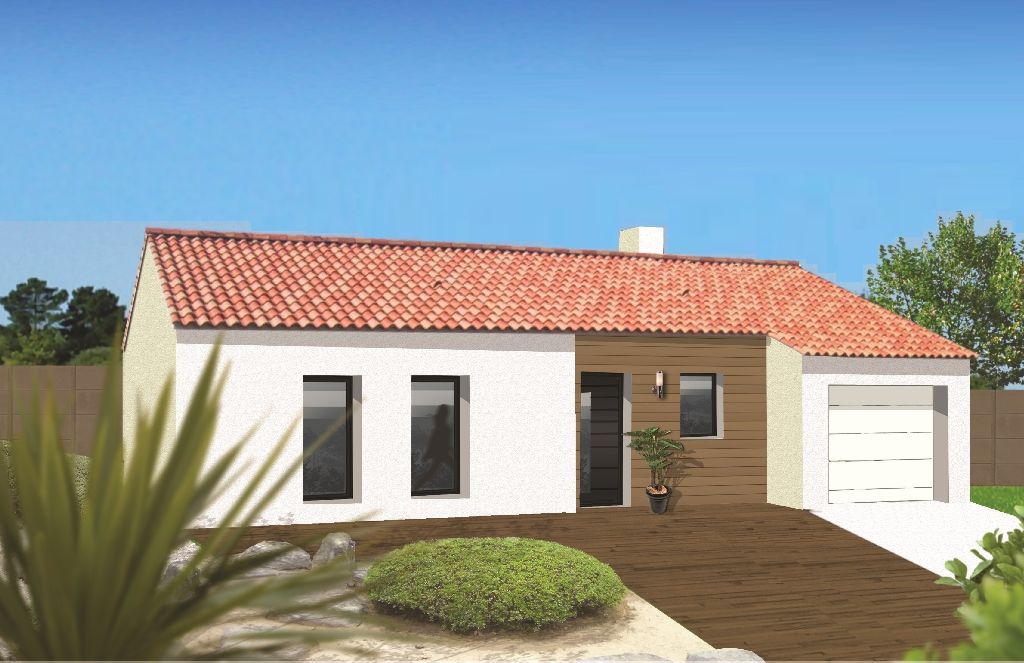 Maison 4 chbr avec jardin 420 m2 La Chapelle Achard