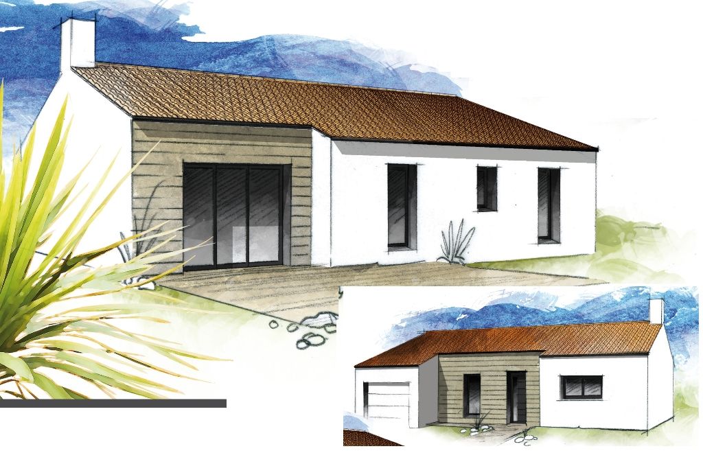 Maison MODERNE 3 chbr ST FOY
