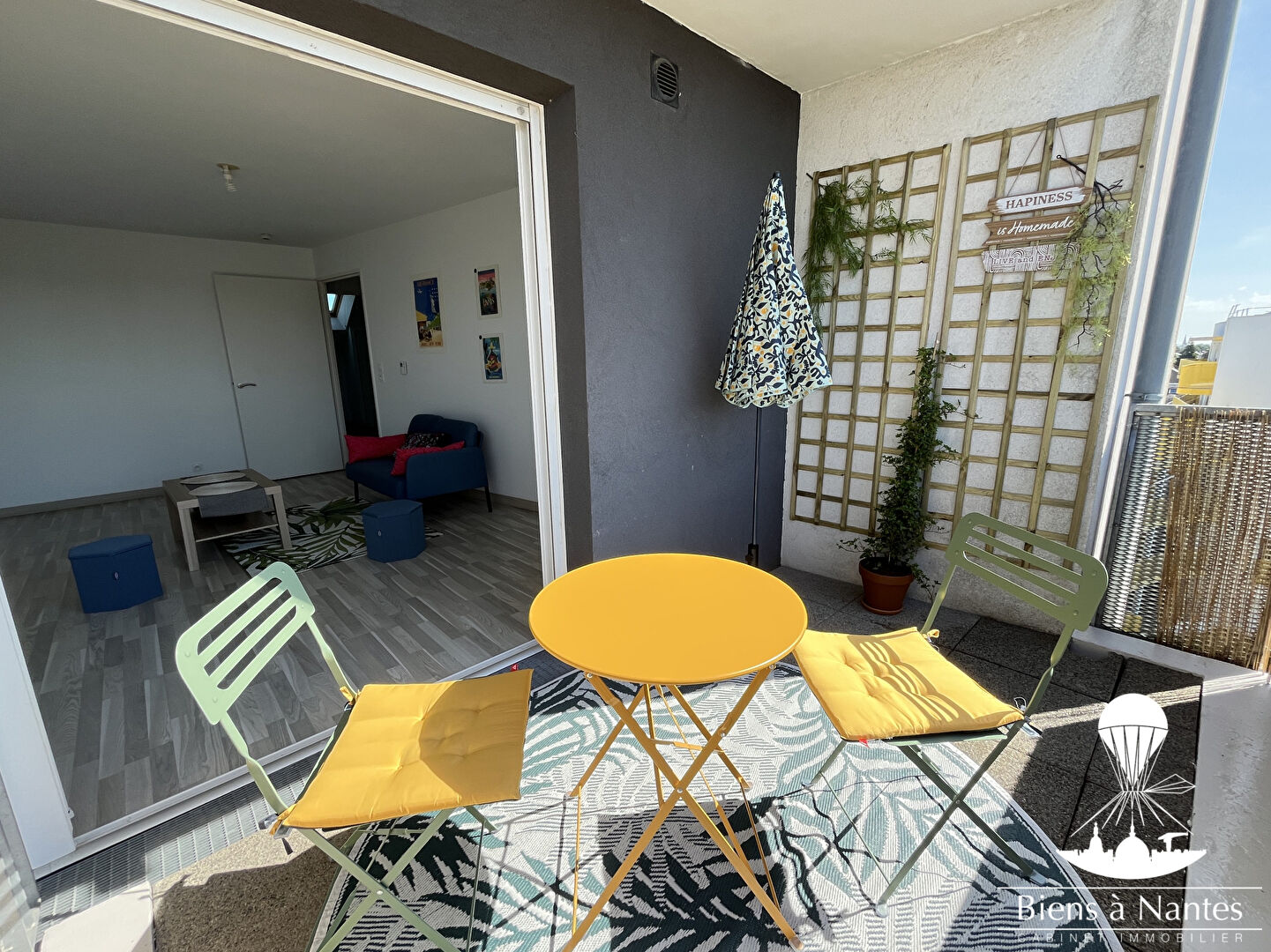 Photo A vendre appartement  T3 Nantes Croix Bonneau Balcon et 2 parkings image 1/6