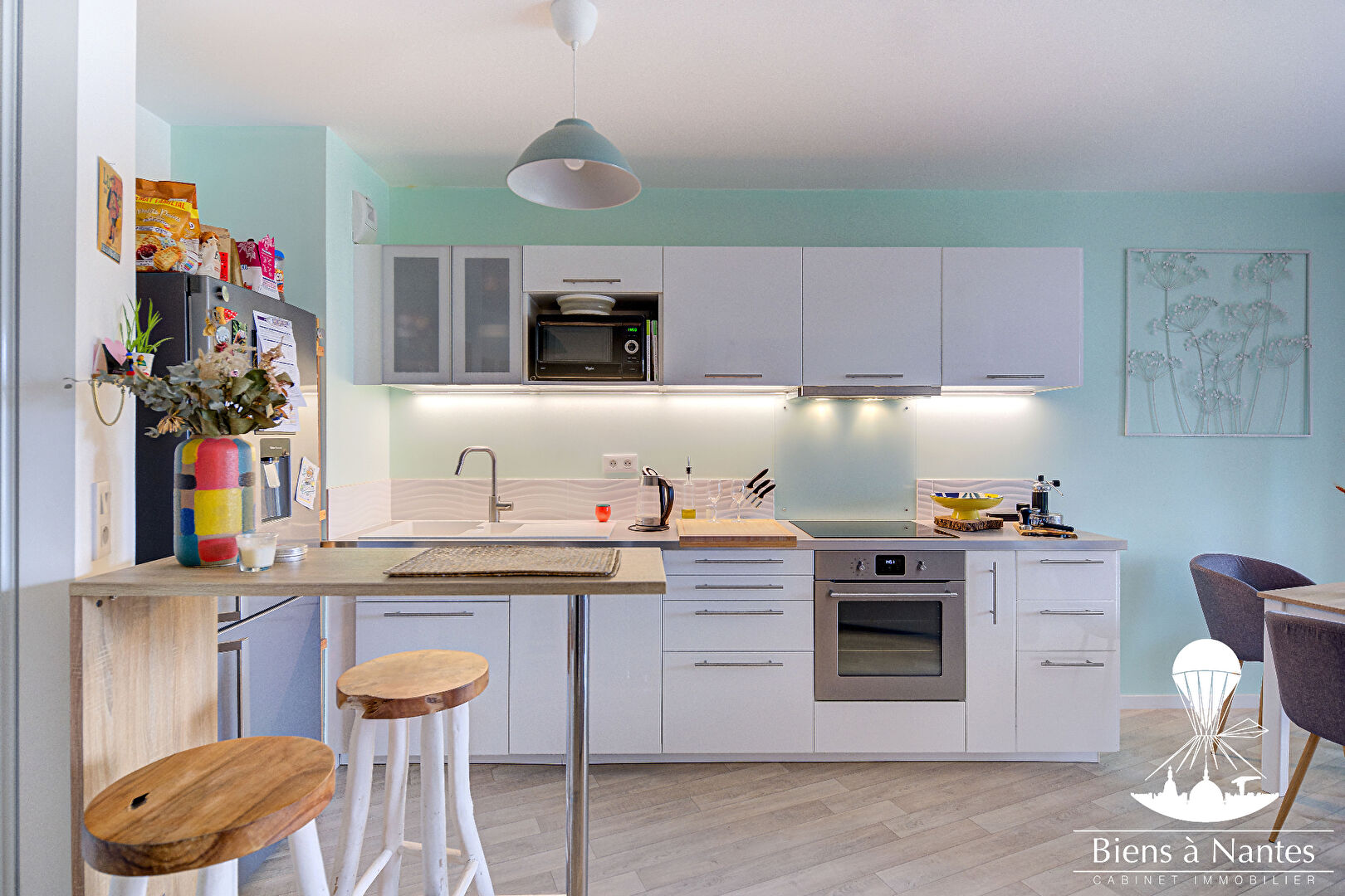 Photo A Louer appartement T3 récent Nantes Malakoff  bord de Loire terrasse et parking image 3/6