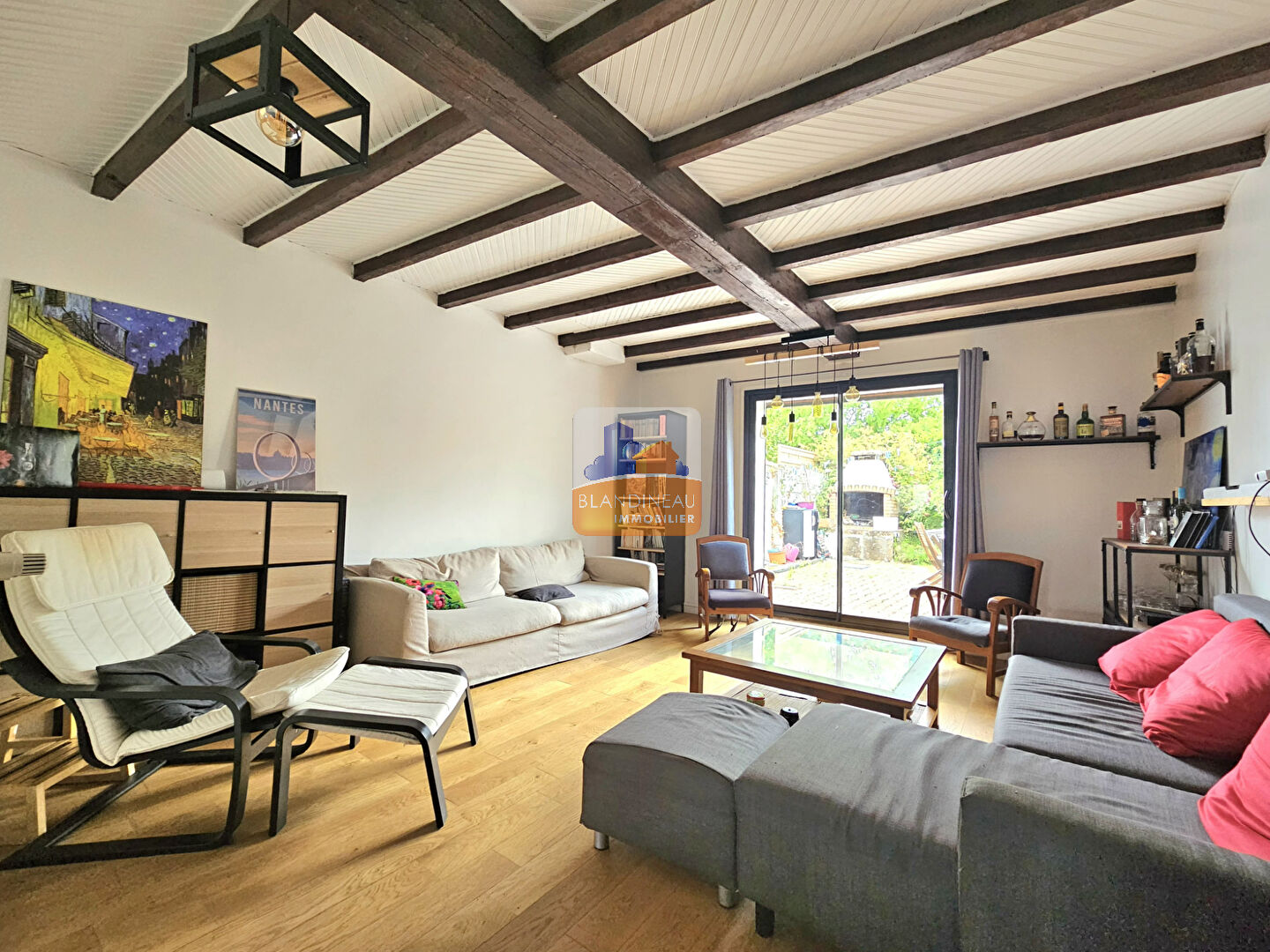 Photo BOUGUENAIS LES COUETS, MAISON 177 m², 5 CHAMBRES, JARDIN, PISCINE image 3/6