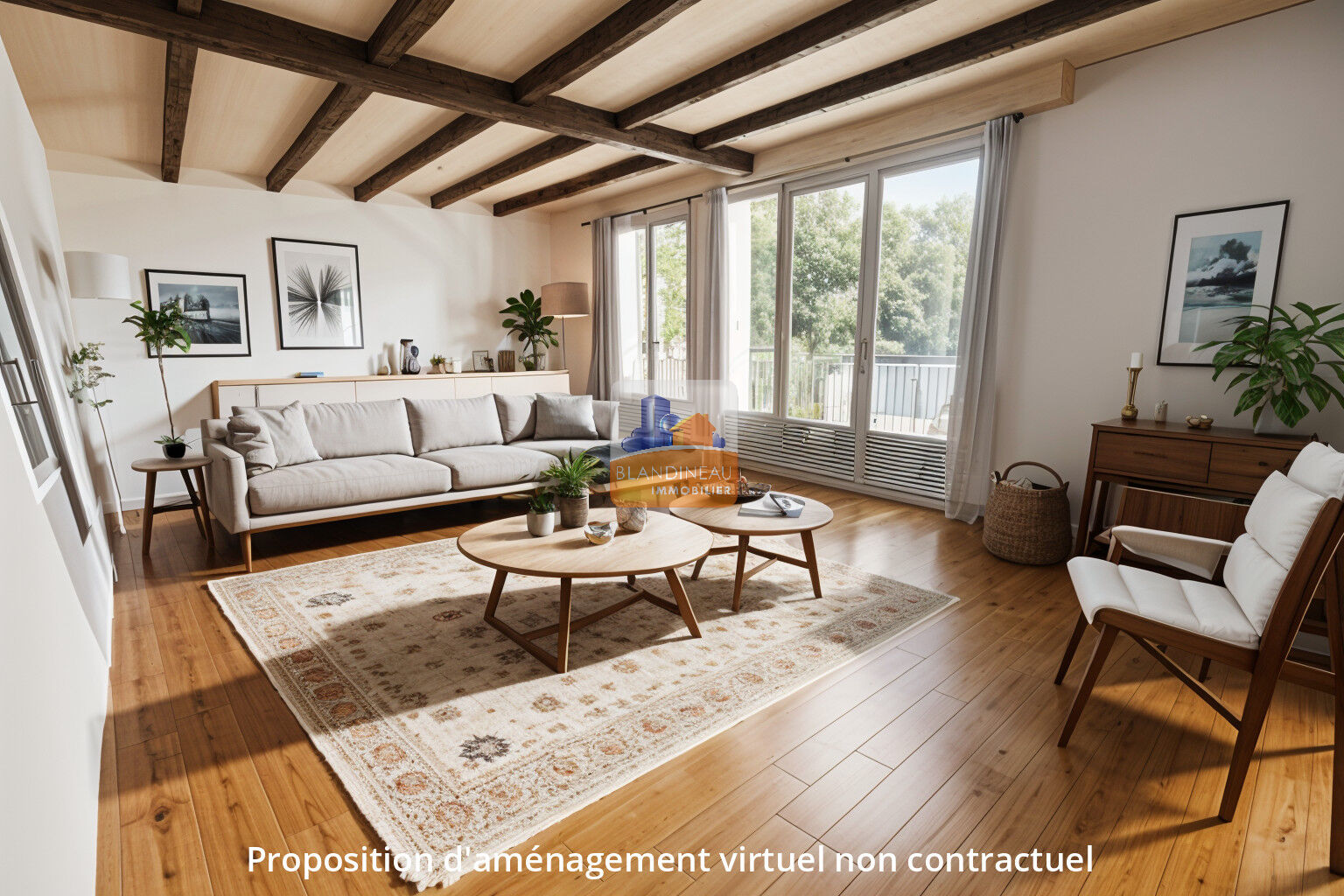 REZE BLORDIERE, APPARTEMENT 69 M², 2 CH