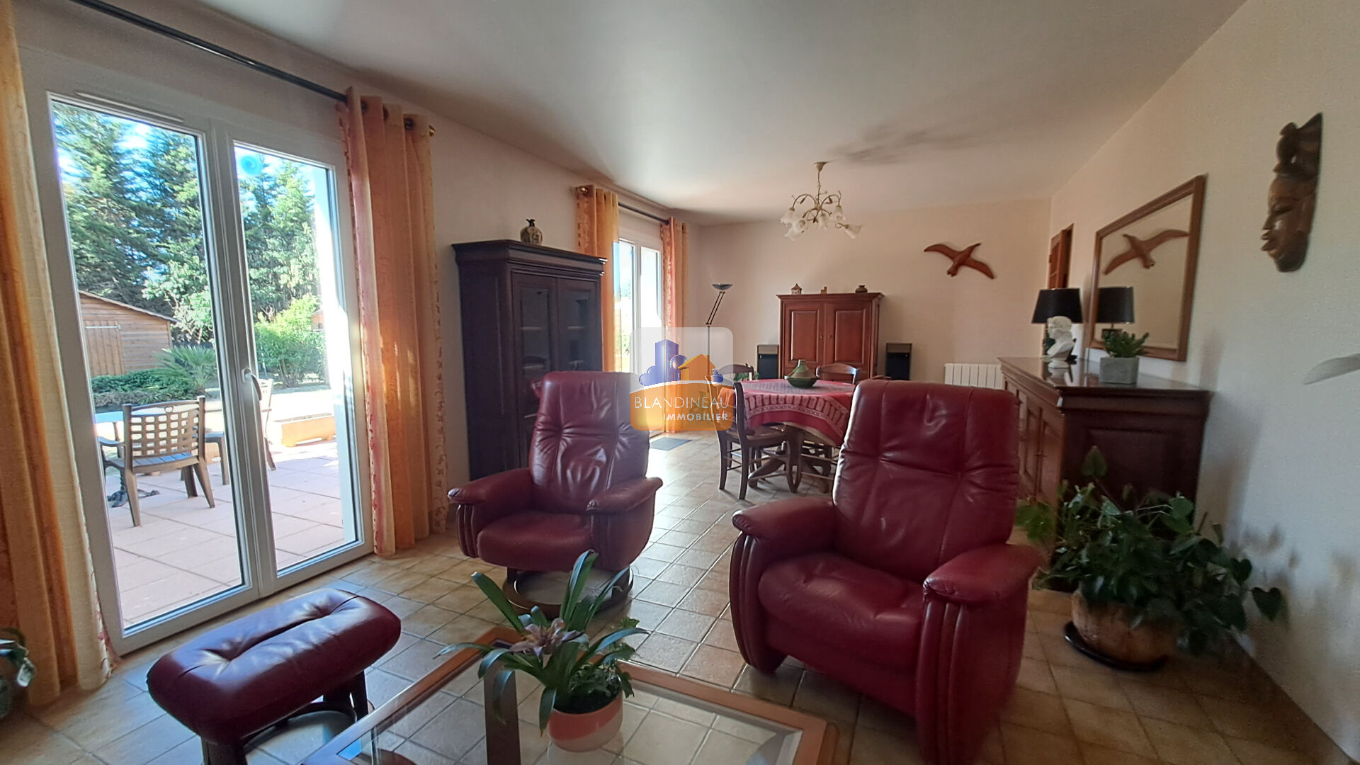 BRAINS, MAISON DE PP,  4 chambres ,113 m2  habitables, terrain de 633 m²