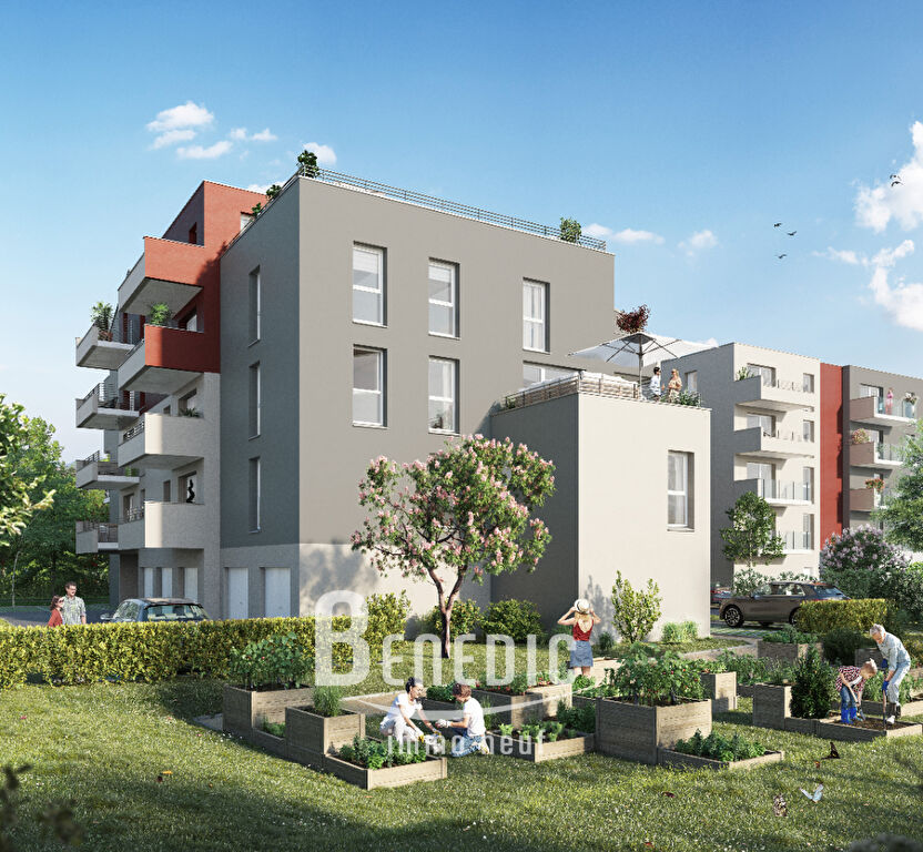 T3  avec  balcon ou jardin ELIGIBLE TVA 5,5% SOIT 187263 AVEC PARKING