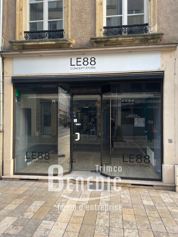 A louer en exclusivité local commercial au 4, rue de Paris à Thionville Centre