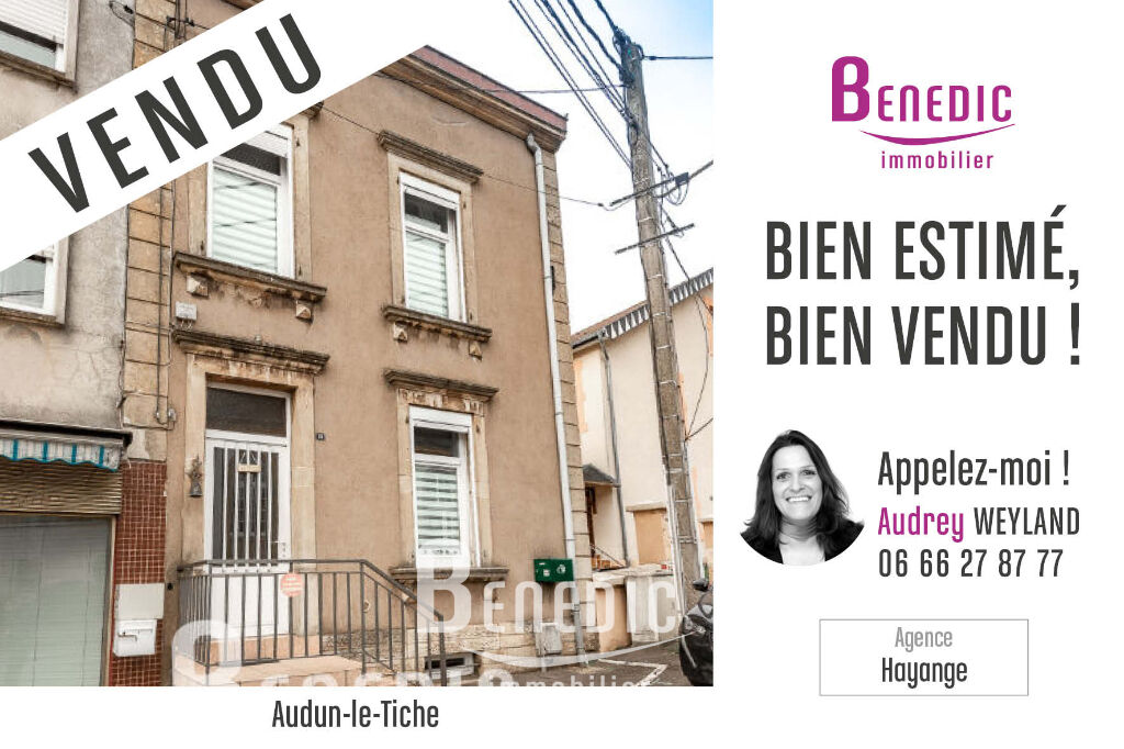 VENDU ! Maison Audun Le Tiche 6 pièces 138 m2