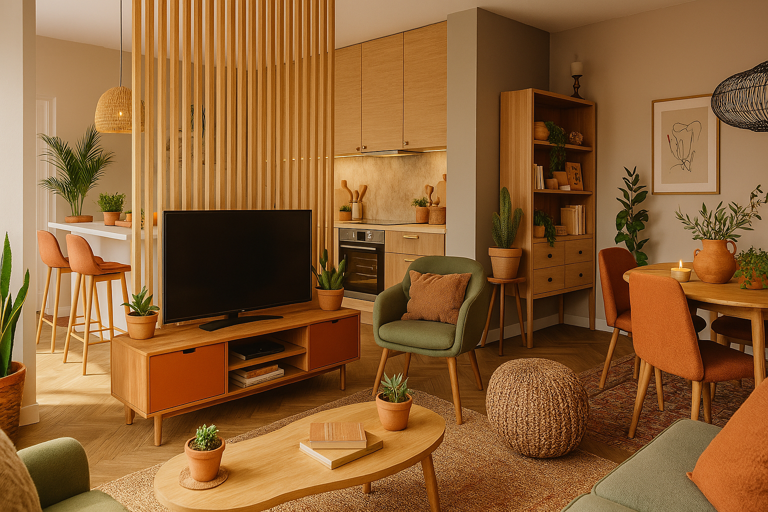 Photo T2 avec terrasse ? L'essentiel du confort, le luxe de l'intimité image 2/4