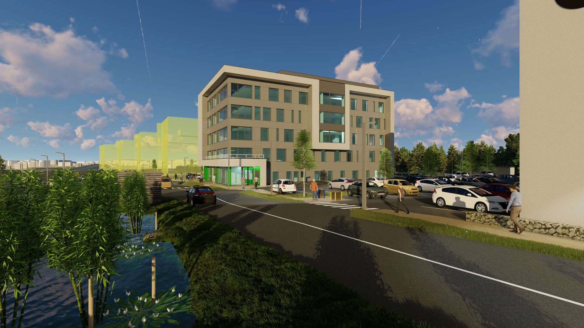 Photo BUREAUX A LOUER ZAC DE MEILBOURG - YUTZ - 73 M² DIVISIBLE A PARTIR DE 69.01 M² image 4/5