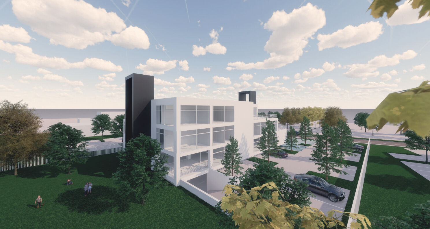 Photo À Louer - Immeuble de Bureaux Prestigieux à Peltre de 233m² image 5/6